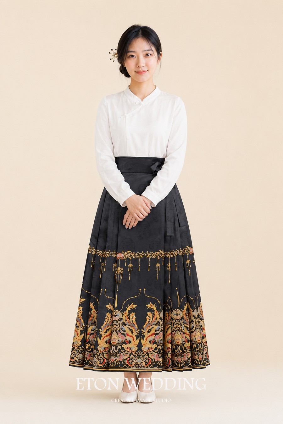 馬面裙,馬面裙推薦,中式裙,馬面服,馬面服婚紗